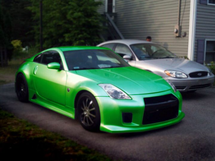 Nissan 350z green bay #3