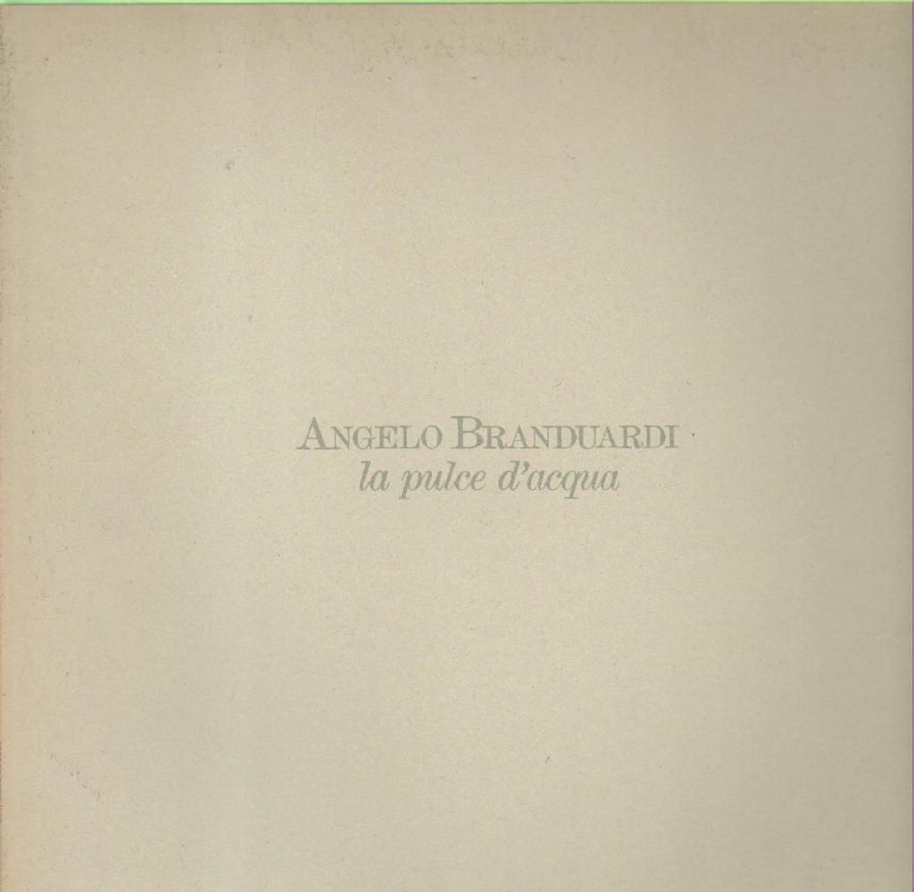 Angelo Branduardi - La Pulce D'acqua Single