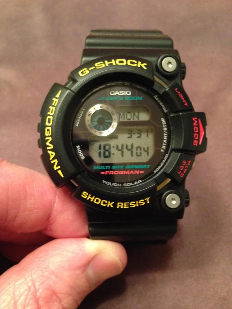 casio frogman 3445