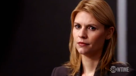 Claire Danes in Homeland