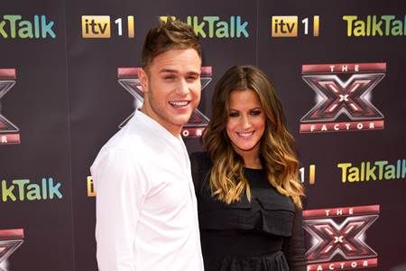 Olly Murs and Caroline Flack