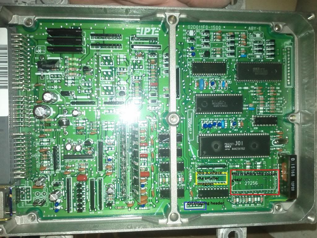 Chipping and tuning your own ecu! lots of photo's and info! Honda D Series Forum