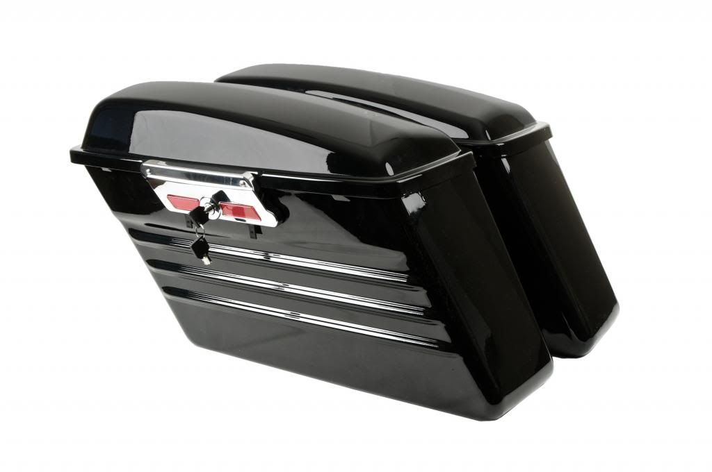 NEW HARLEY SOFTAIL HARD SADDLEBAGS HERITAGE STANDARD FAT BOY DELUXE