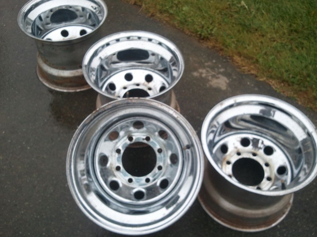 15x12 8 lug chrome wheels | Pirate 4x4