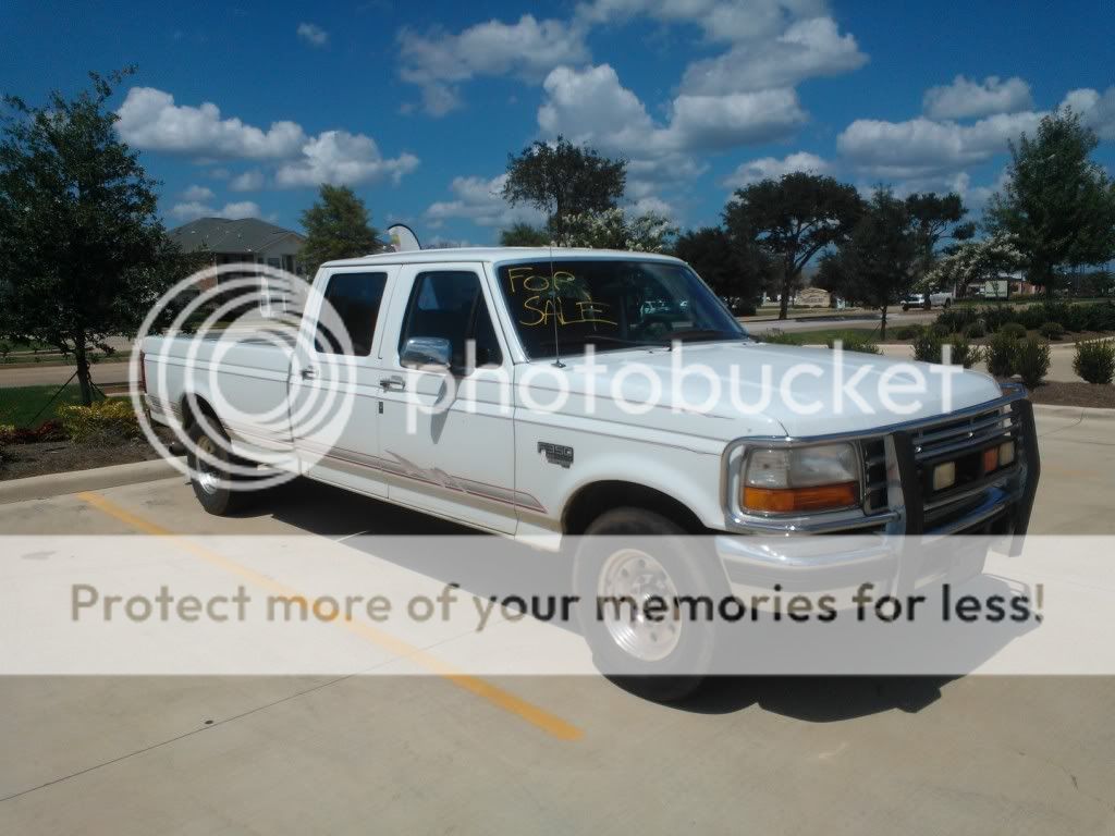1995 Ford f350 crew cab long bed length #3