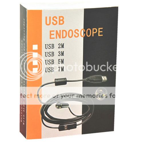 6 5ft USB Borescope Endoscope 4 LED Waterproof Inspection Snake Tube Camera Zoom