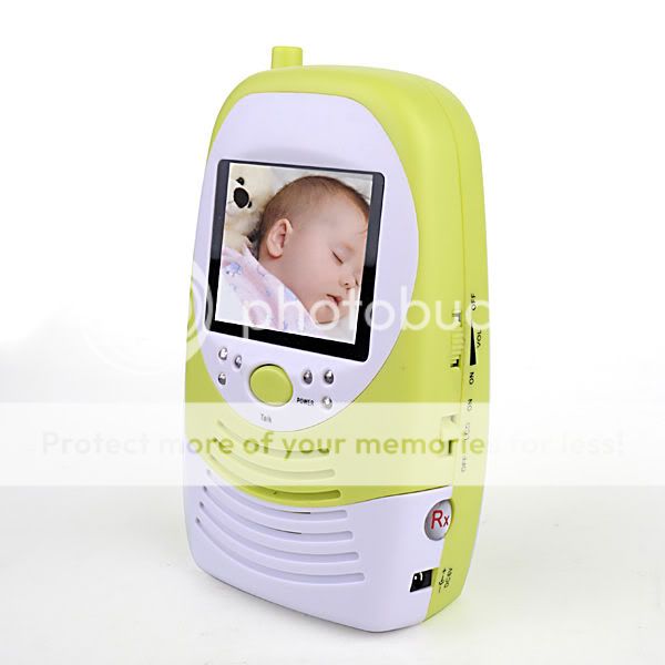 Wireless 2 4GHz Digital 2 5 inch Baby Monitor with Night Vision Camera Kit 2way